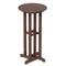 HDPE Round Outdoor Patio Bar Table with Stainless Steel Frame